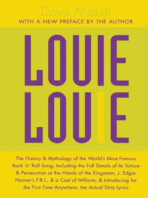 cover image of Louie Louie